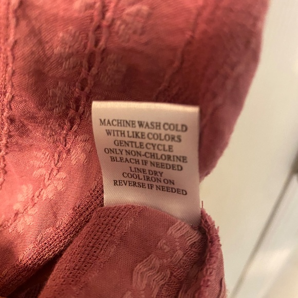 Lilac Lavender Purple Colored Short Sleeve Top NWOT - Picture 6 of 6